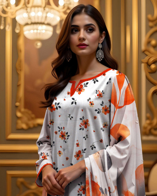 CA-9081 - UNSTICHED PREMIUM'L 'FANA WANA DORA LAWN